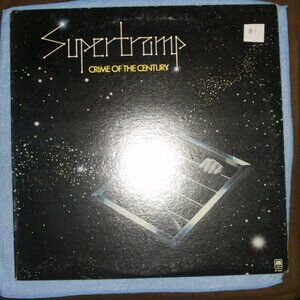 Supertramp - Crime Of The Century - Record Album - Vinyl VG to VG+ condition
